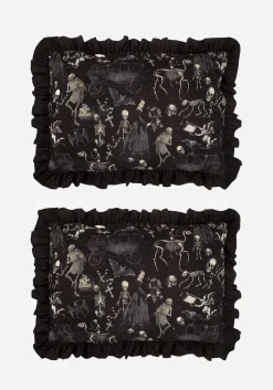 Melancholia Ruffle Bedding Set - US Queen