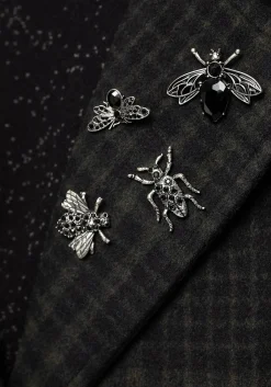 Melissa Bug Brooch Pin Set