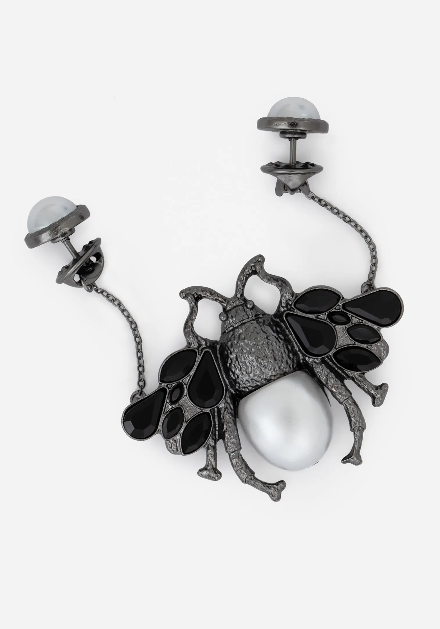 Melissa Bug Collar Chain Brooch