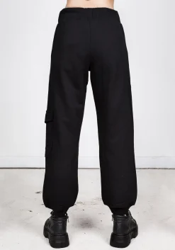 Melting Face Cargo Sweatpants