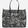 Metamorphosis Butterfly Floral Print Handbag