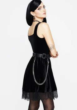 Mettle Double Buckle Chain Waist Belt
