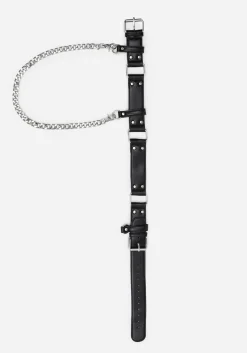Mettle Double Buckle Chain Waist Belt