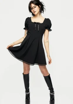 Misery Square Neck Mini Dress