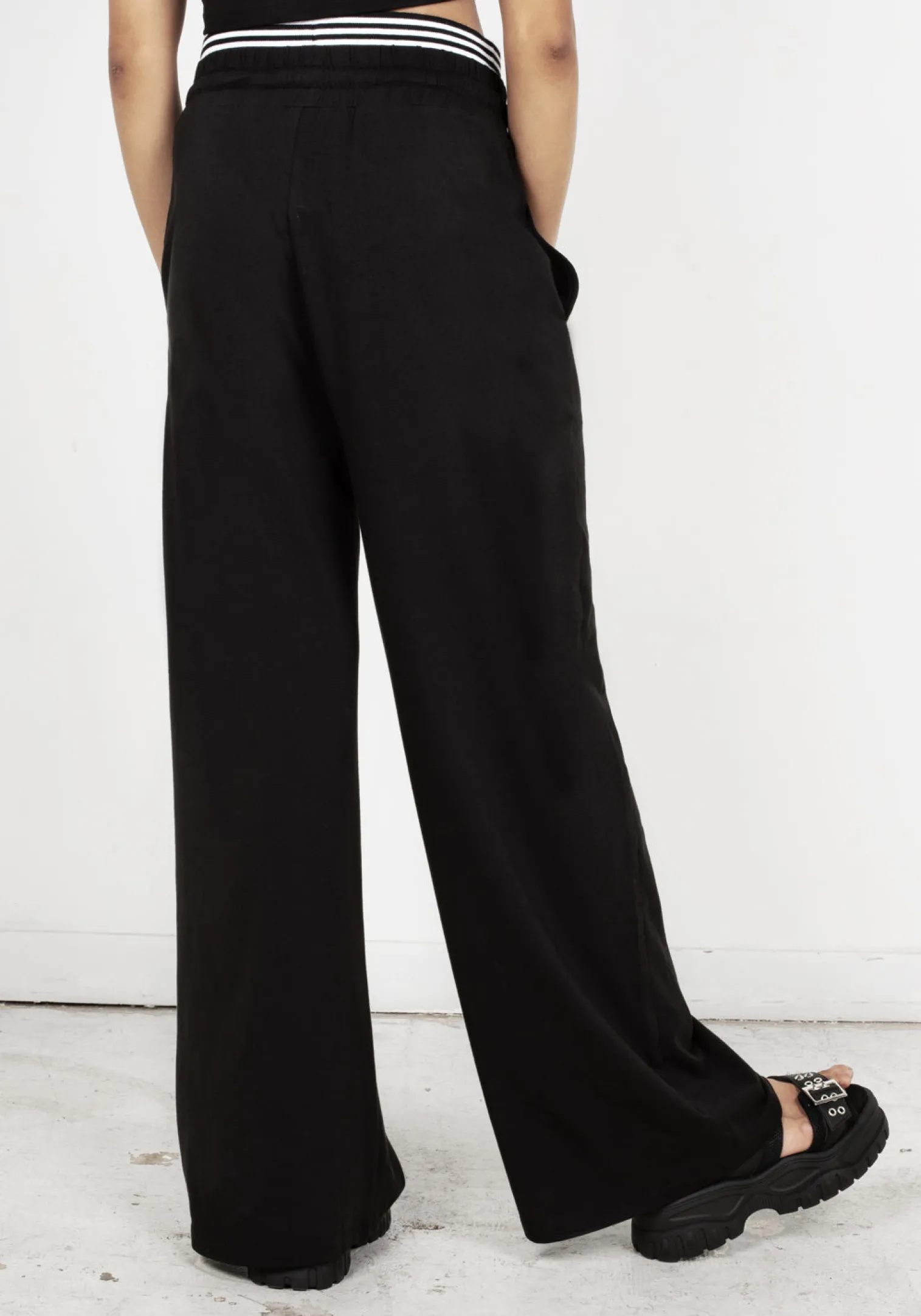 Monica Double Waistband Jersey Pants