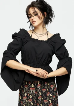 Monstera Halter Tie Square Neck Top