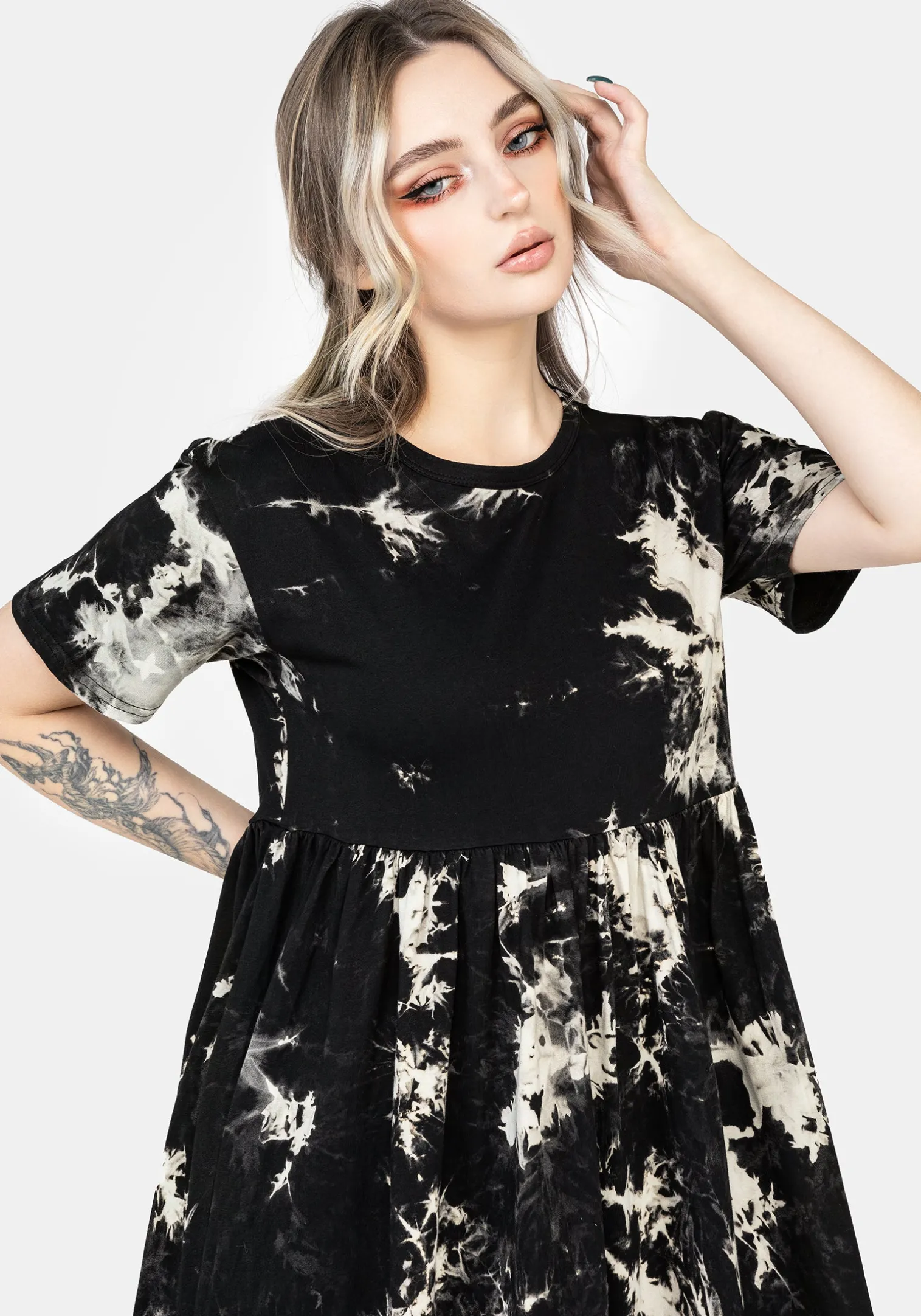Moodswing Tie Dye Midi Dress