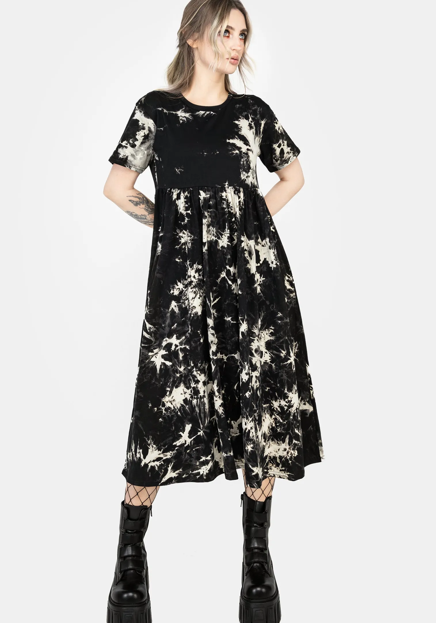 Moodswing Tie Dye Midi Dress