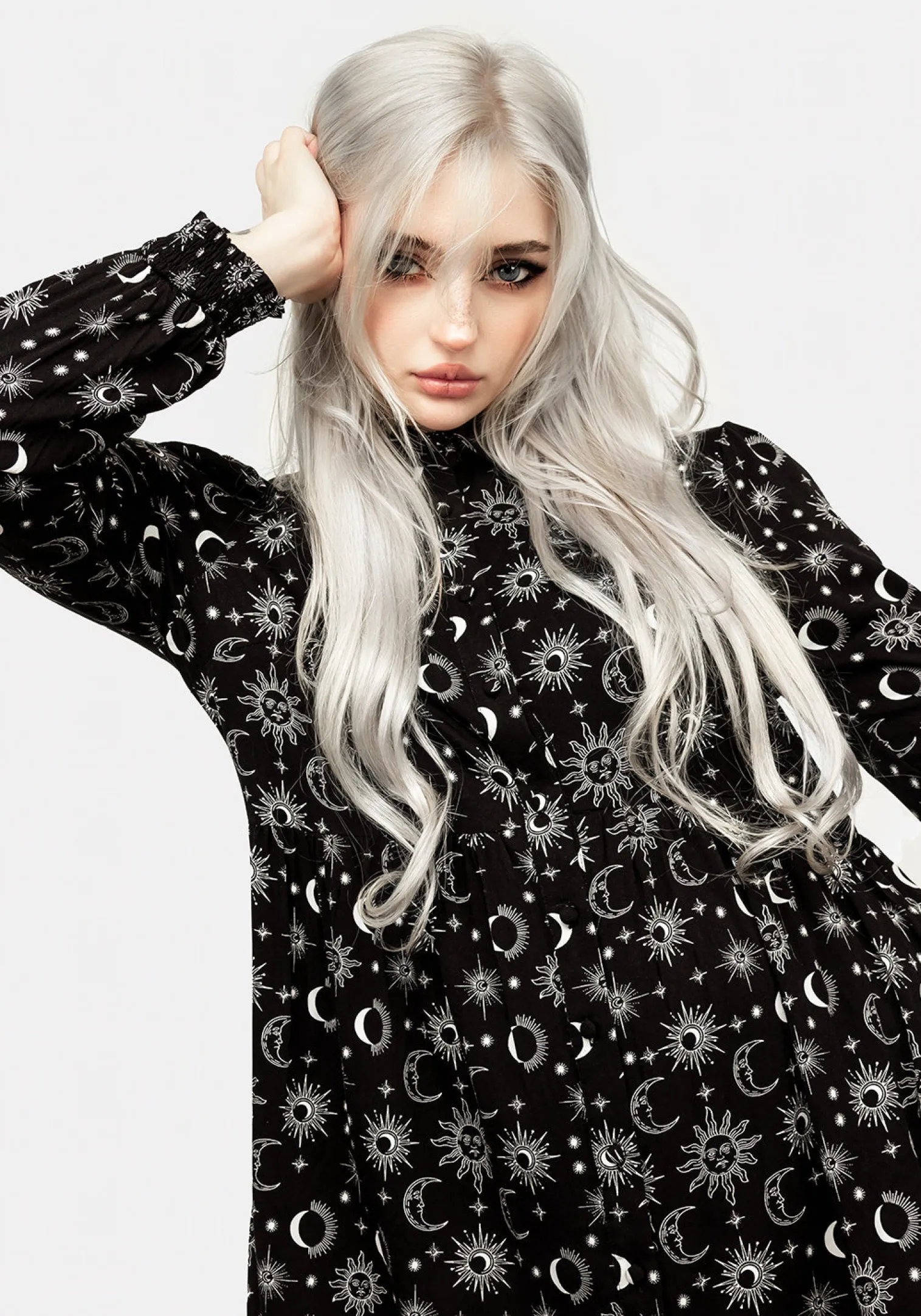 Moonbeam Oversized Shirt Dress