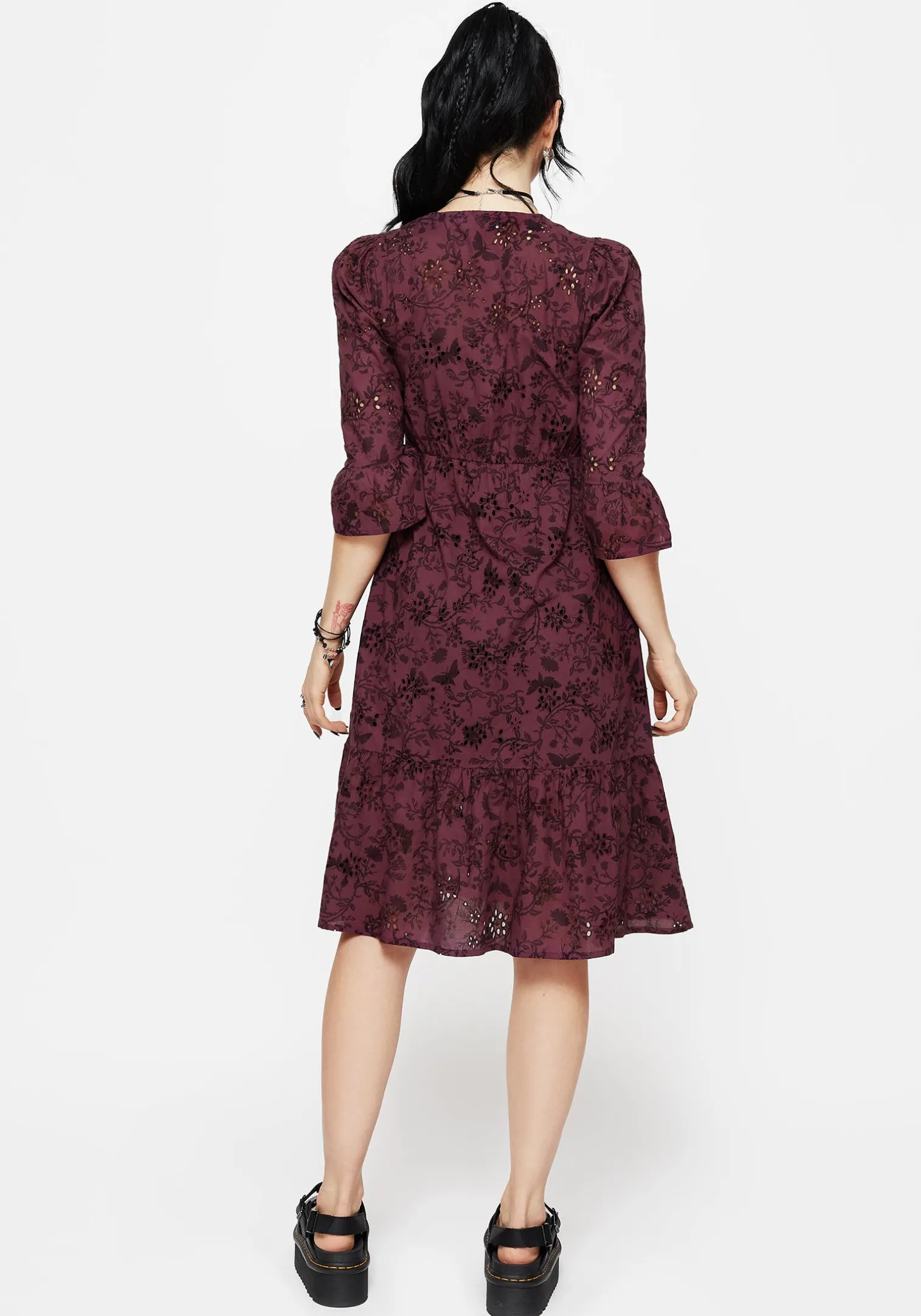 Morgana Cotton Broderie Overdress