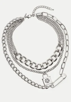 Morgelai Layered Chain Necklace