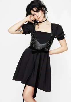 Morna Puff Sleeve Mini Dress