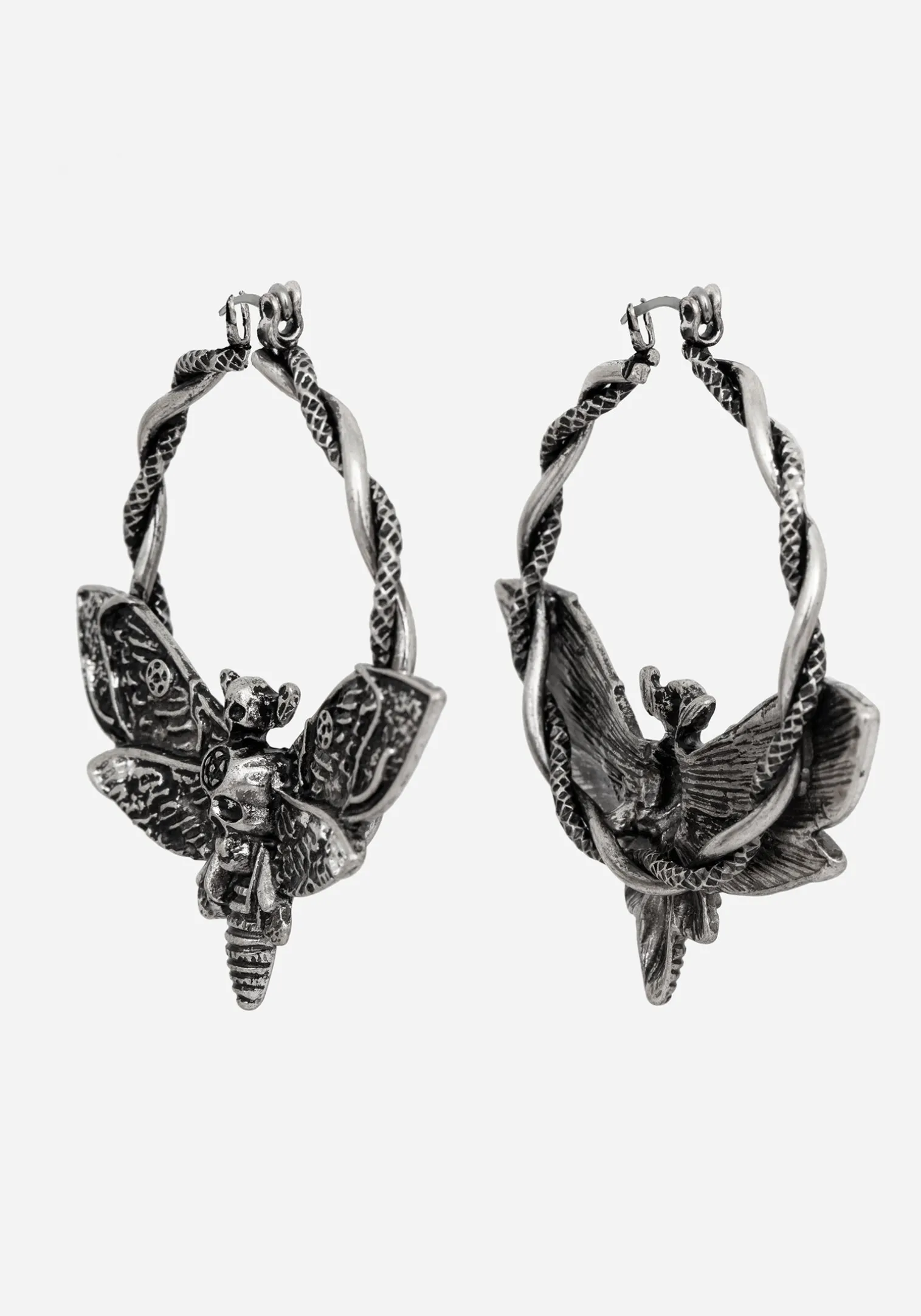 Mortmoth Hoop Earring