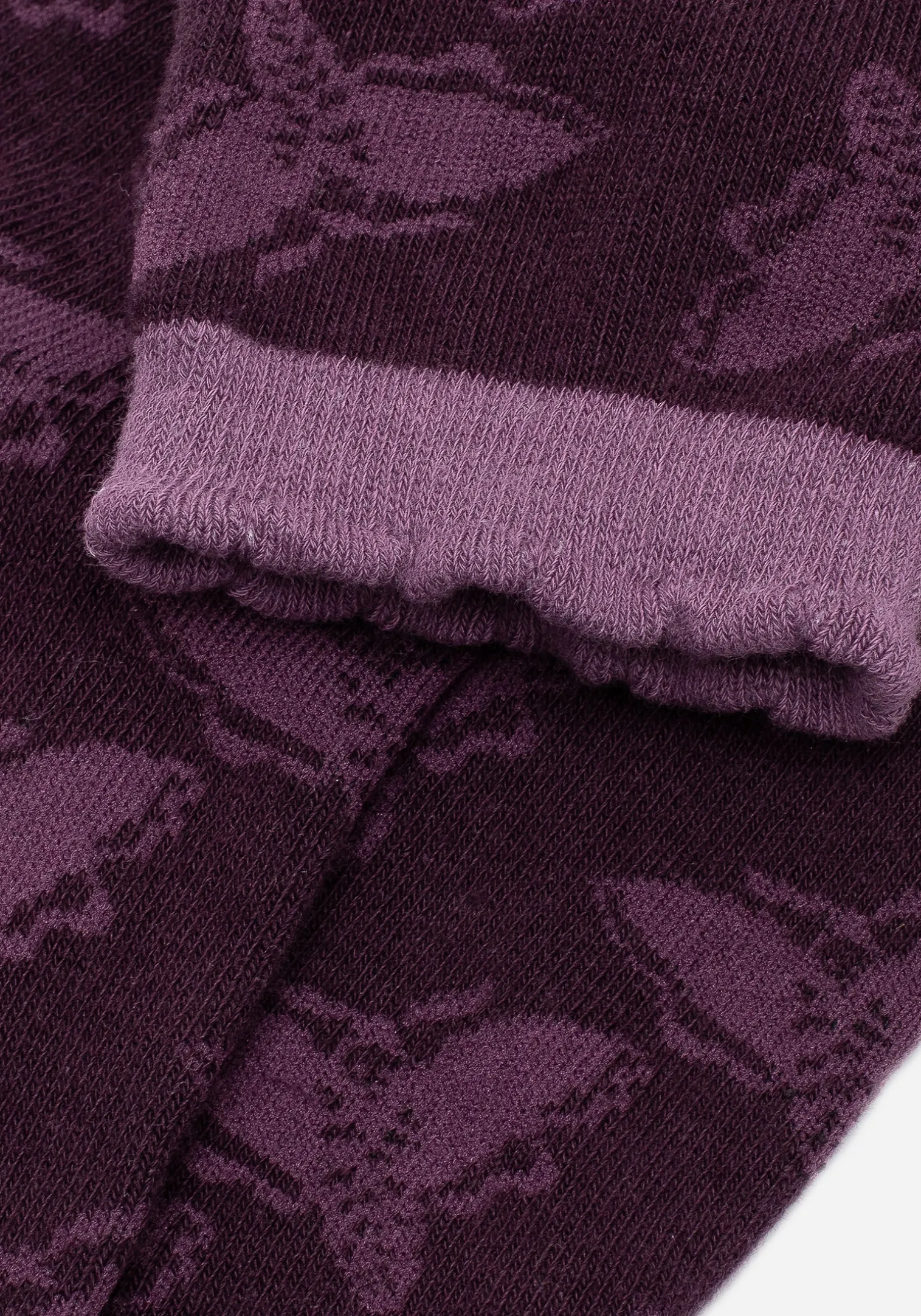 Mortmoth Jacquard Knit Socks