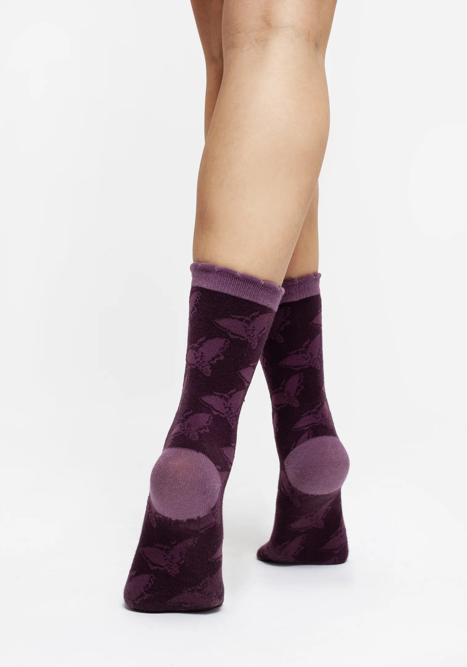 Mortmoth Jacquard Knit Socks