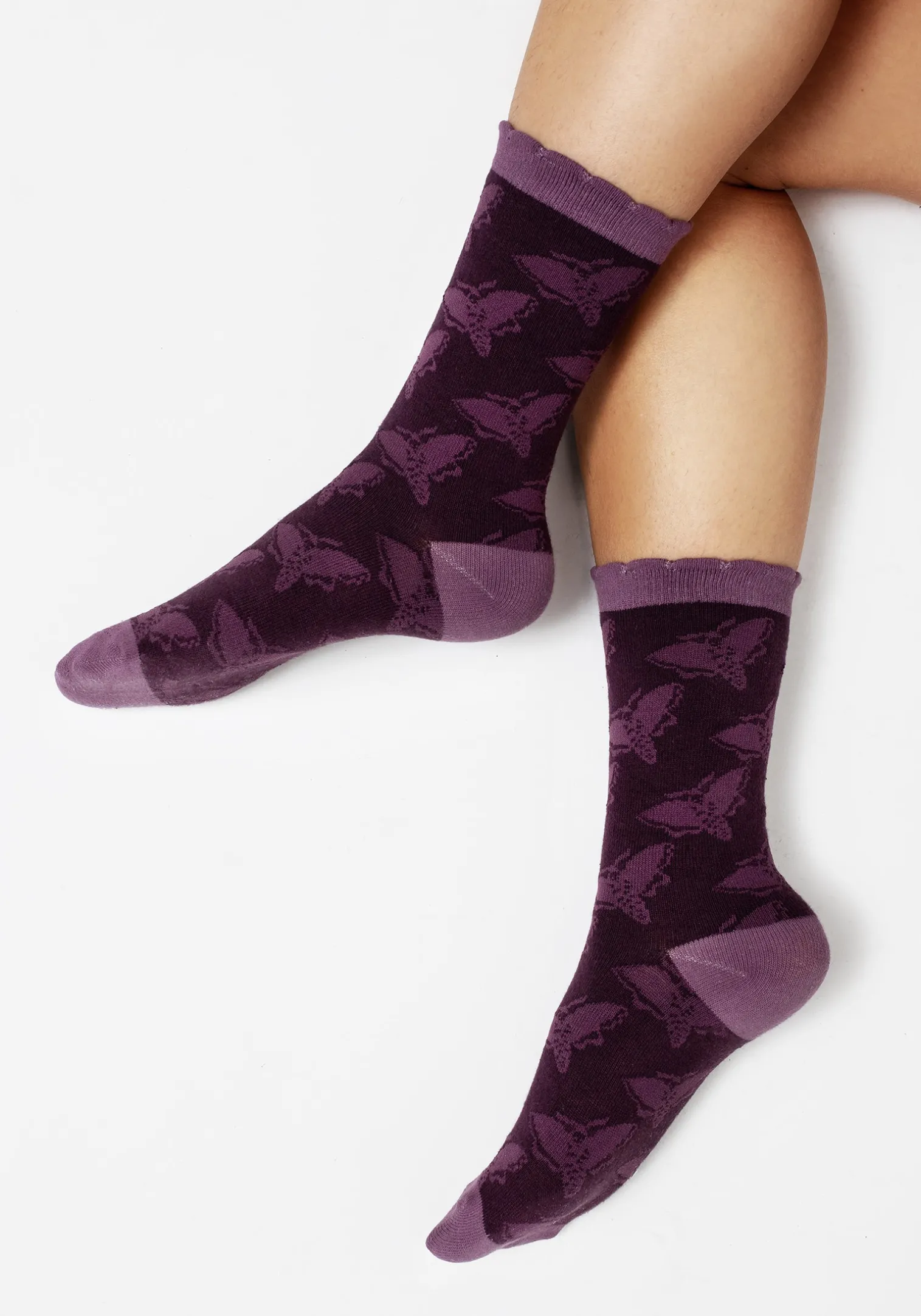 Mortmoth Jacquard Knit Socks