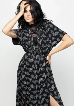 Mortmoth Shirt Dress