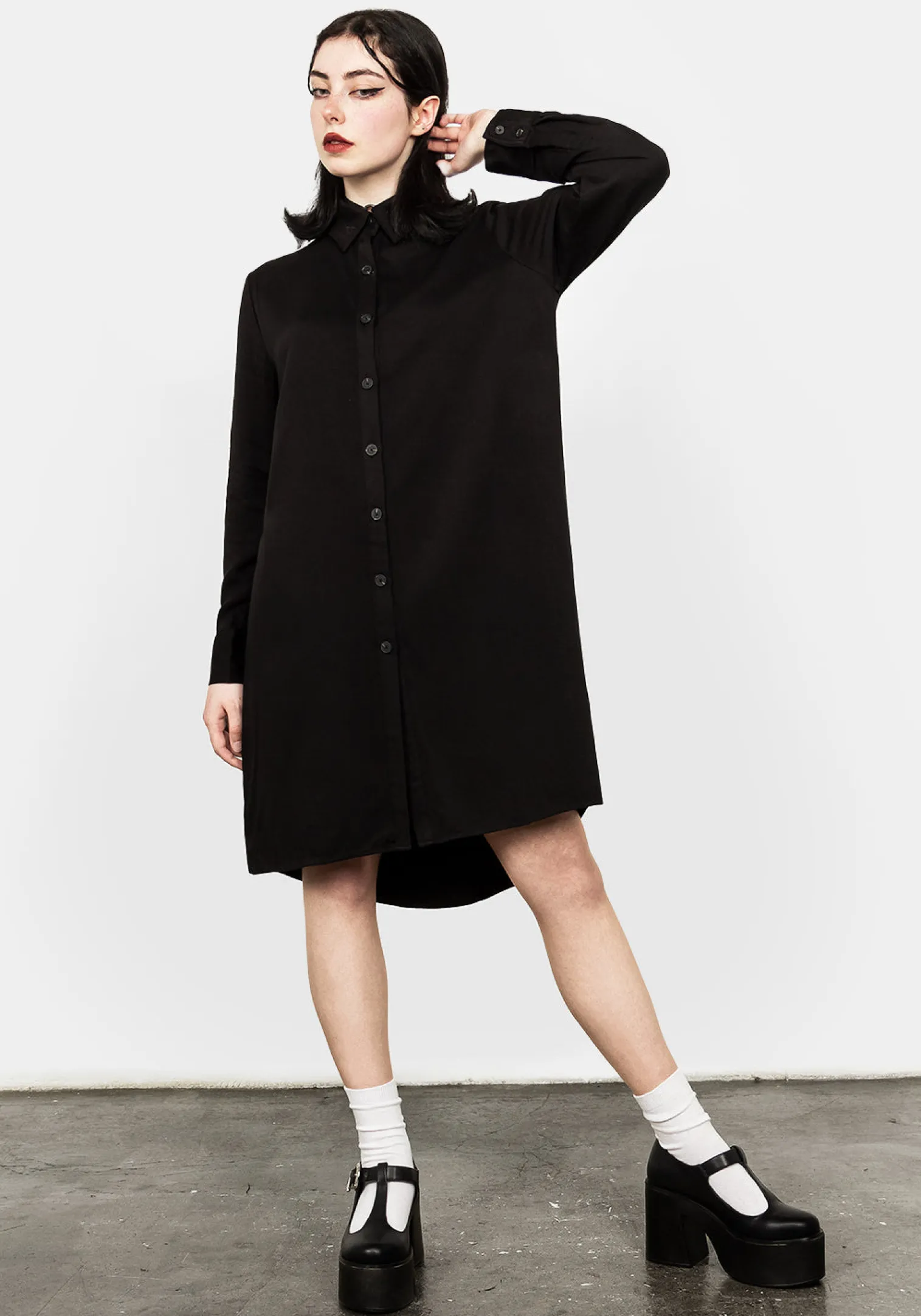 Mourning Star Shirt Dress