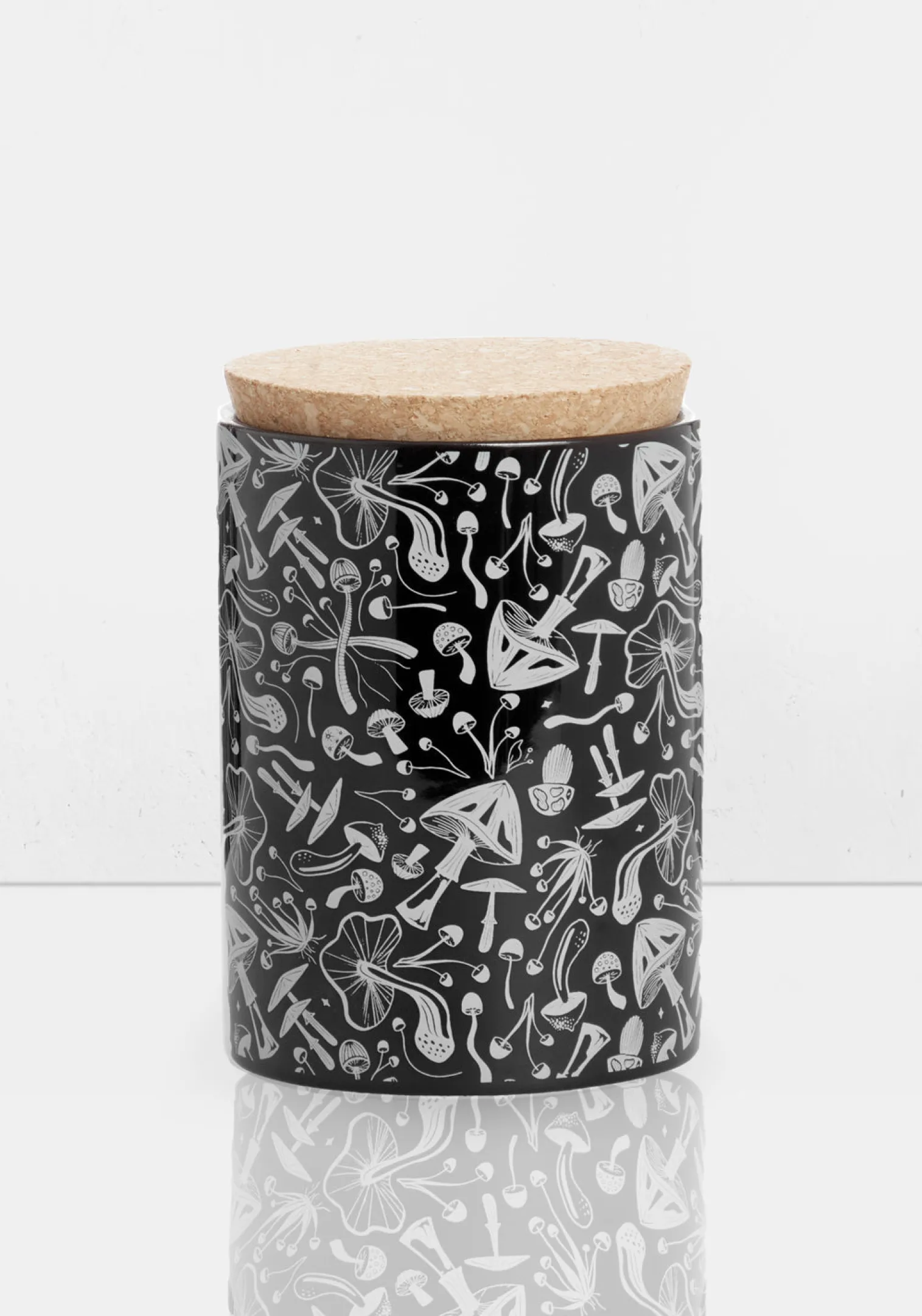 Mushroom Kitchen Storage Jar
