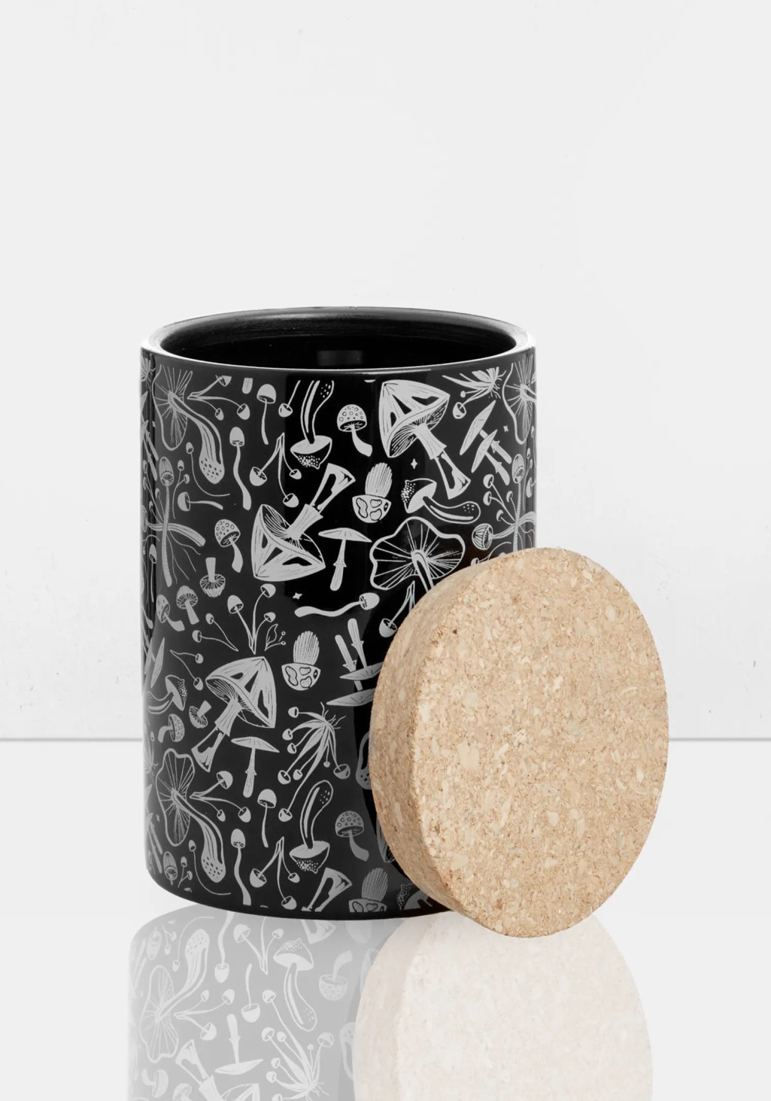 Mushroom Kitchen Storage Jar