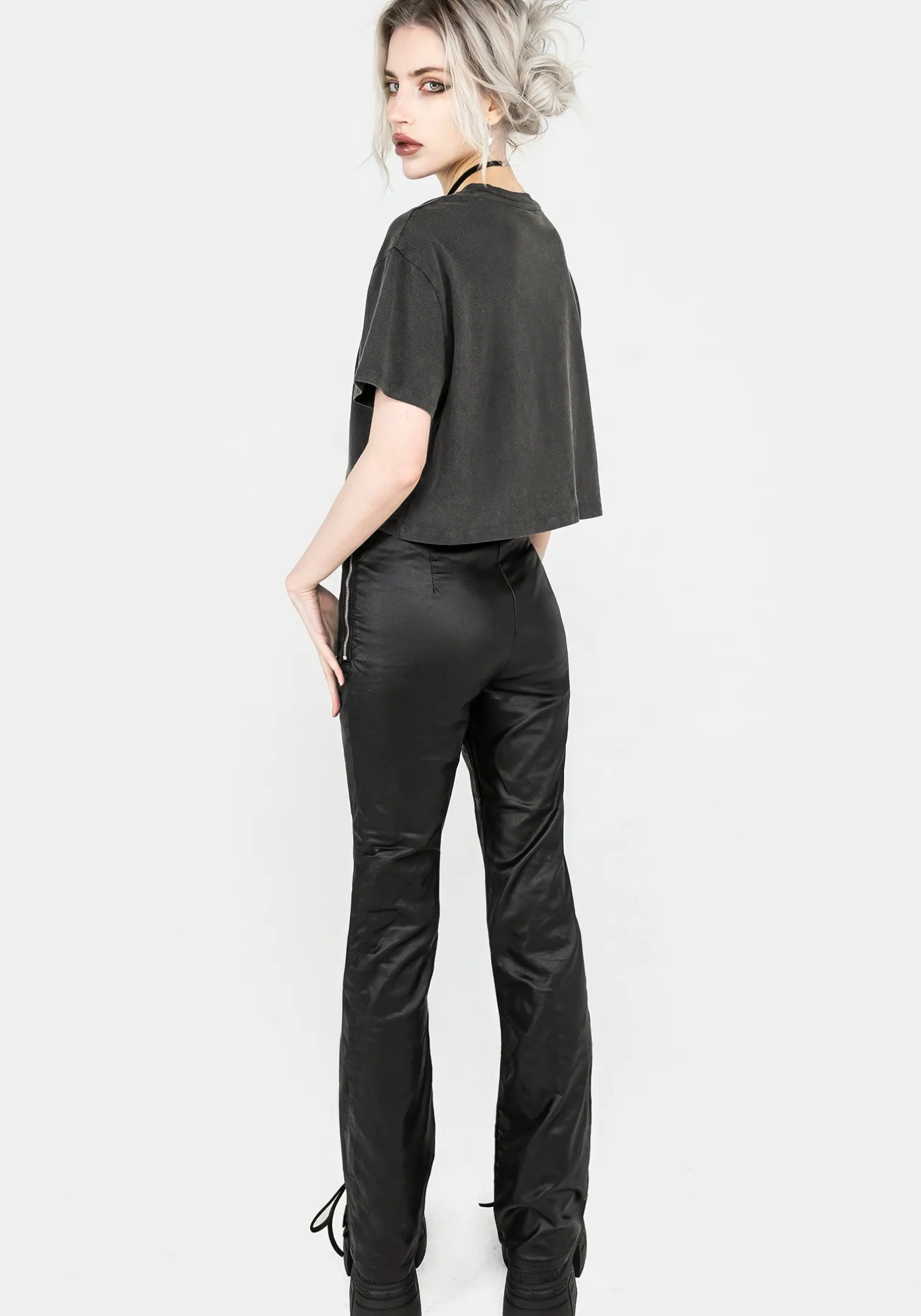 Mycology Boxy Crop T-shirt