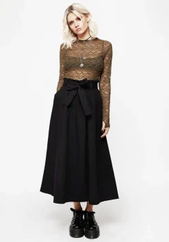 Myrtle Floral Lace Long Sleeve Top
