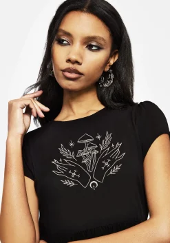 Mystify Embroidered Skater Mini Dress