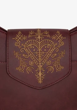 Neriene Embroidered Slouchy Shoulder Bag