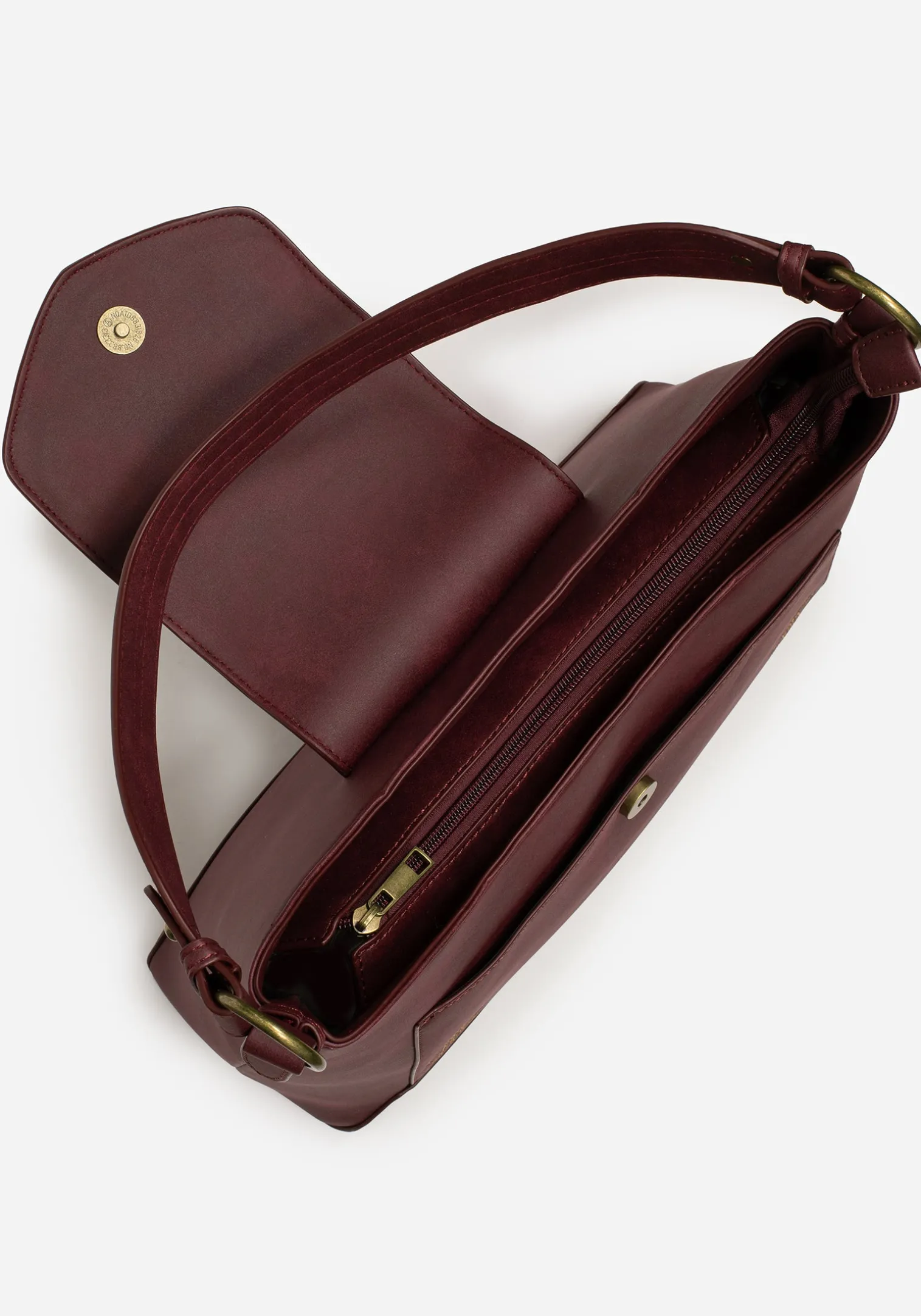 Neriene Embroidered Slouchy Shoulder Bag