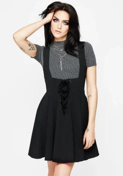 Nessa Lace Up Mini Dress