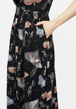 Nightmoth Midi Shirt Dress