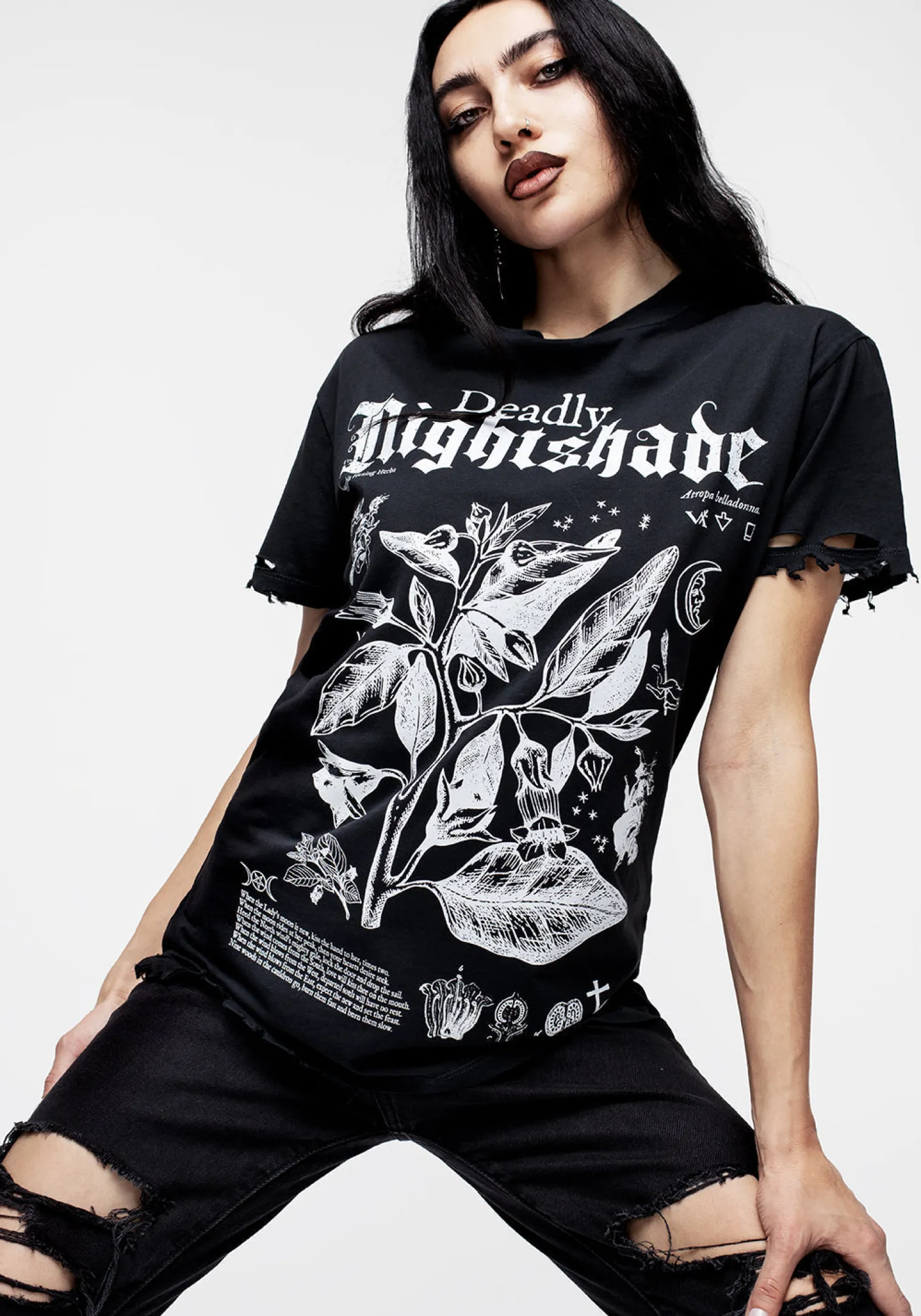 Nightshade Distressed T-shirt