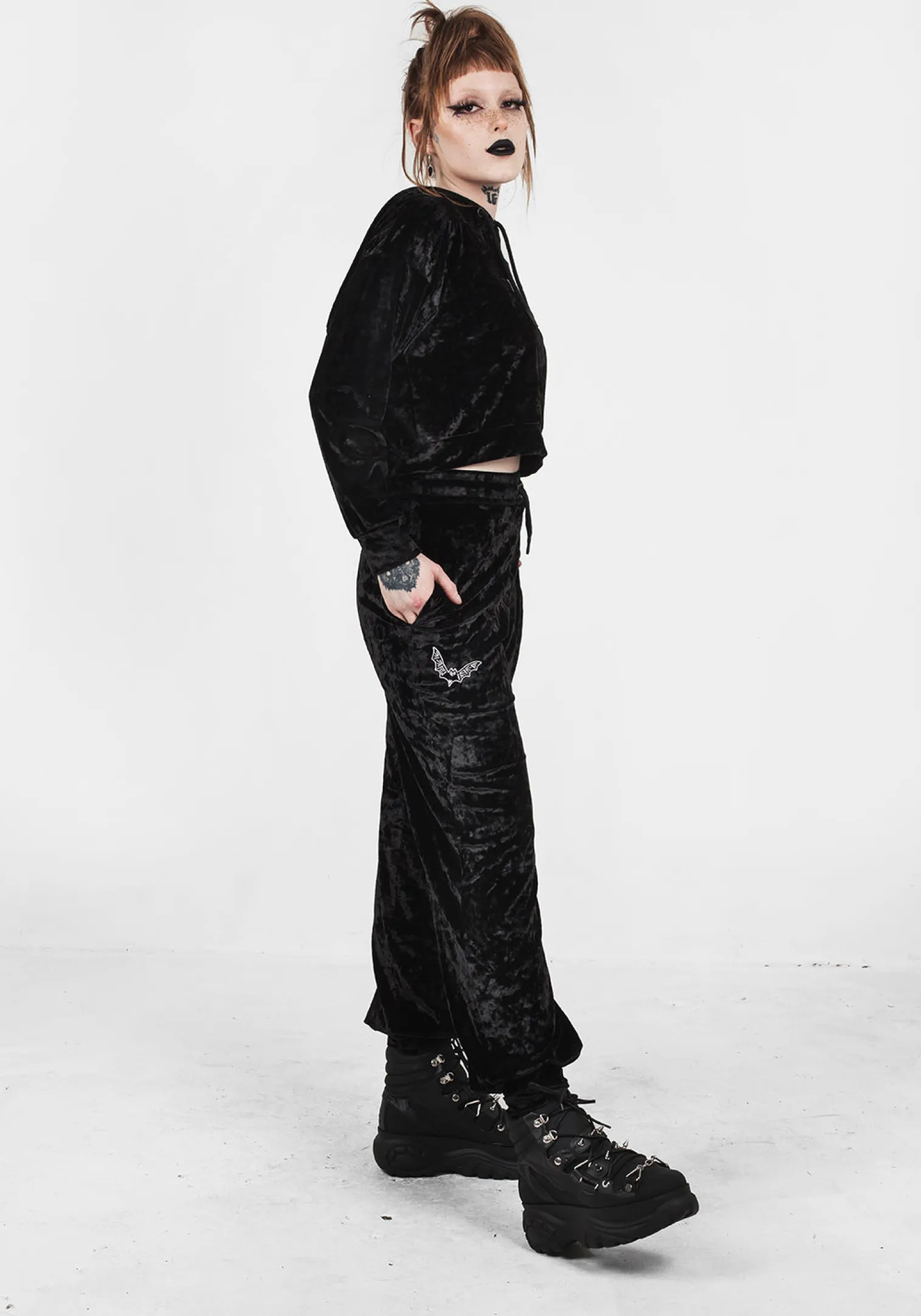 Noughty Velour Sweatpants