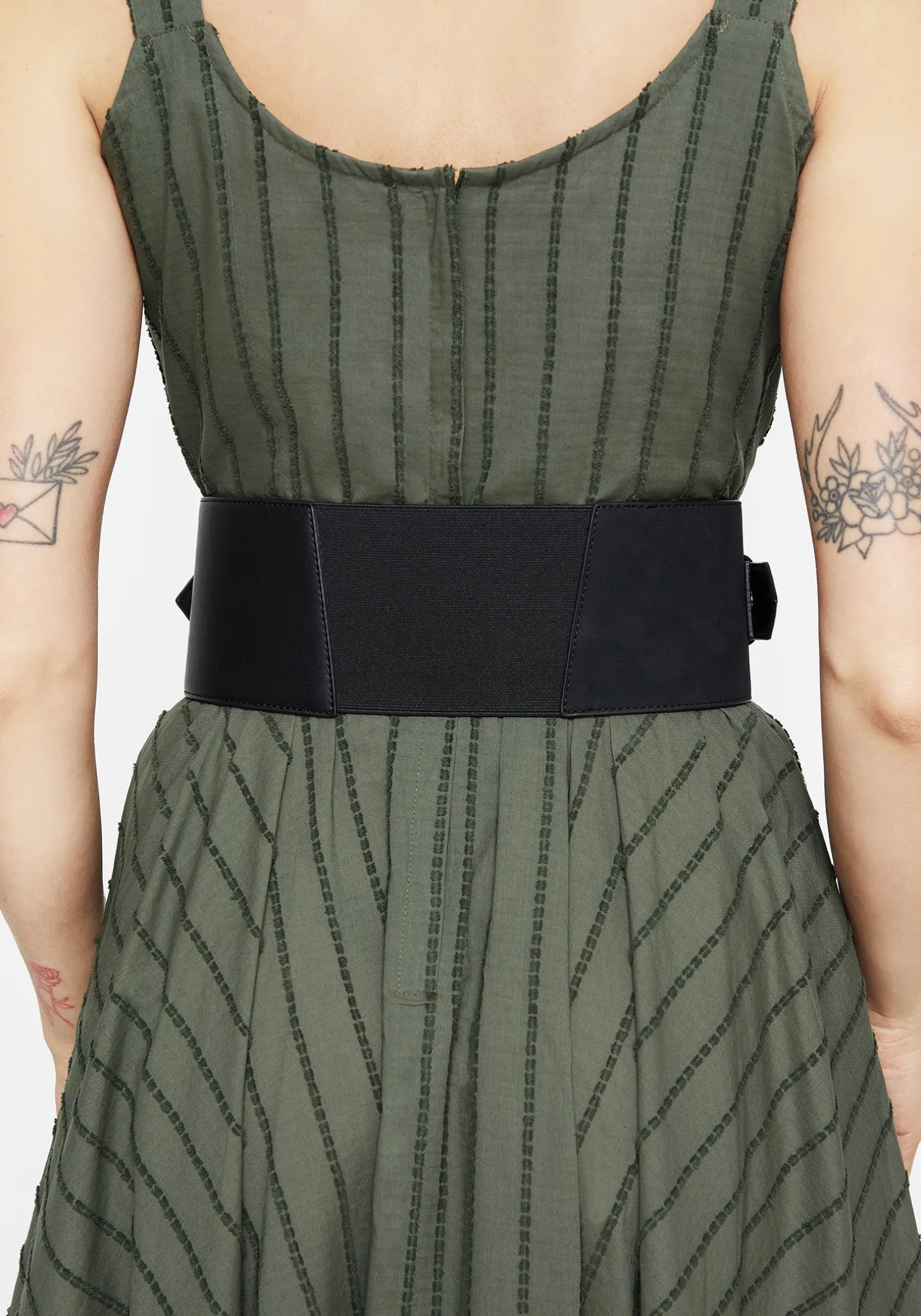 Nyx Faux Suede Leather Waist Belt