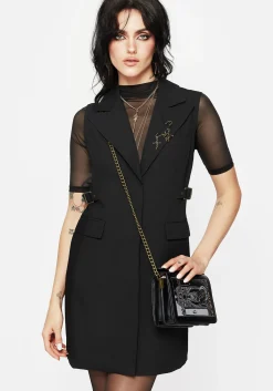 Oath Tailored Waistcoat Mini Dress