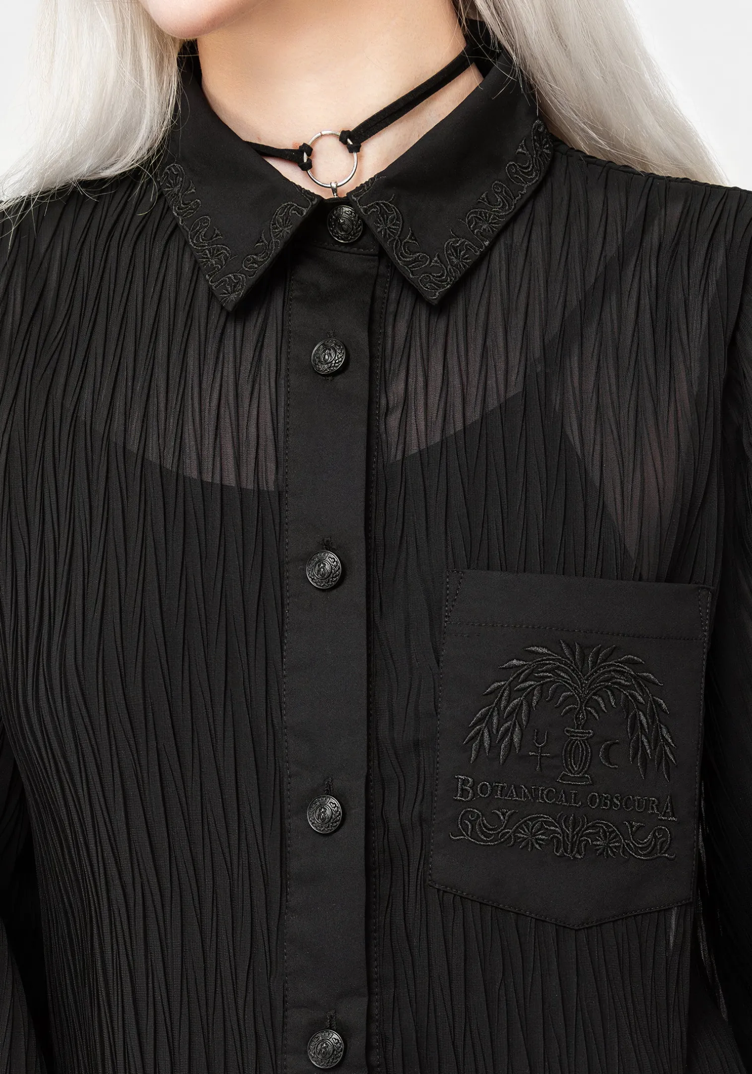 Obscura Mini Shirt Dress
