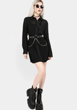 Obscura Mini Shirt Dress
