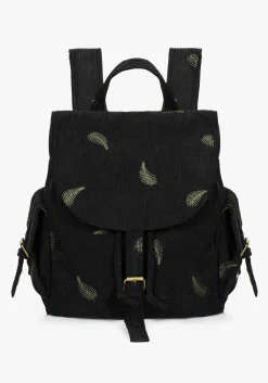 Osmunda Fern Embroidered Satchel Backpack