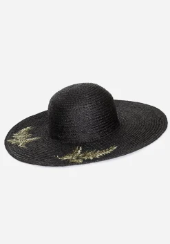 Osmunda Fern Embroidered Sun Hat