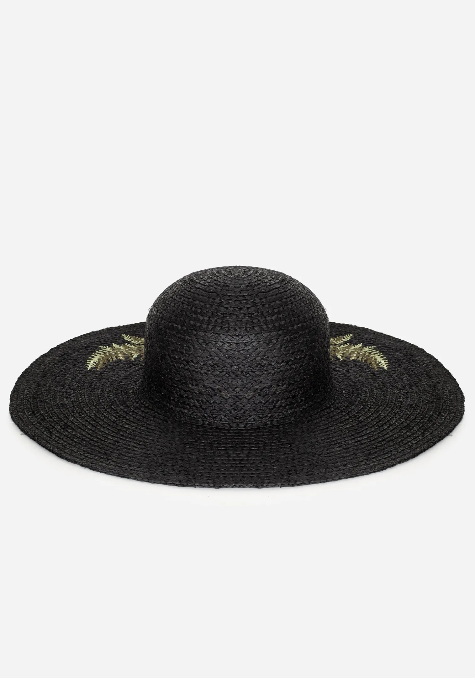 Osmunda Fern Embroidered Sun Hat