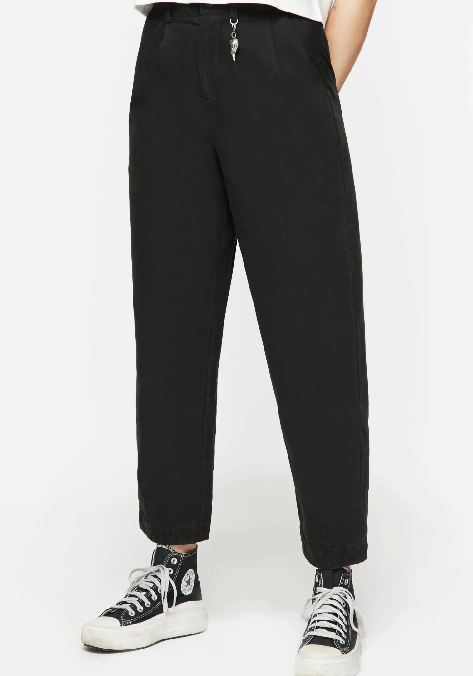 Osteomancy Washed Cotton Tapered Trousers