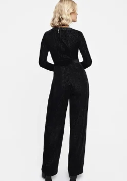 Otherworld Embroidered Faux Wrap Jumpsuit