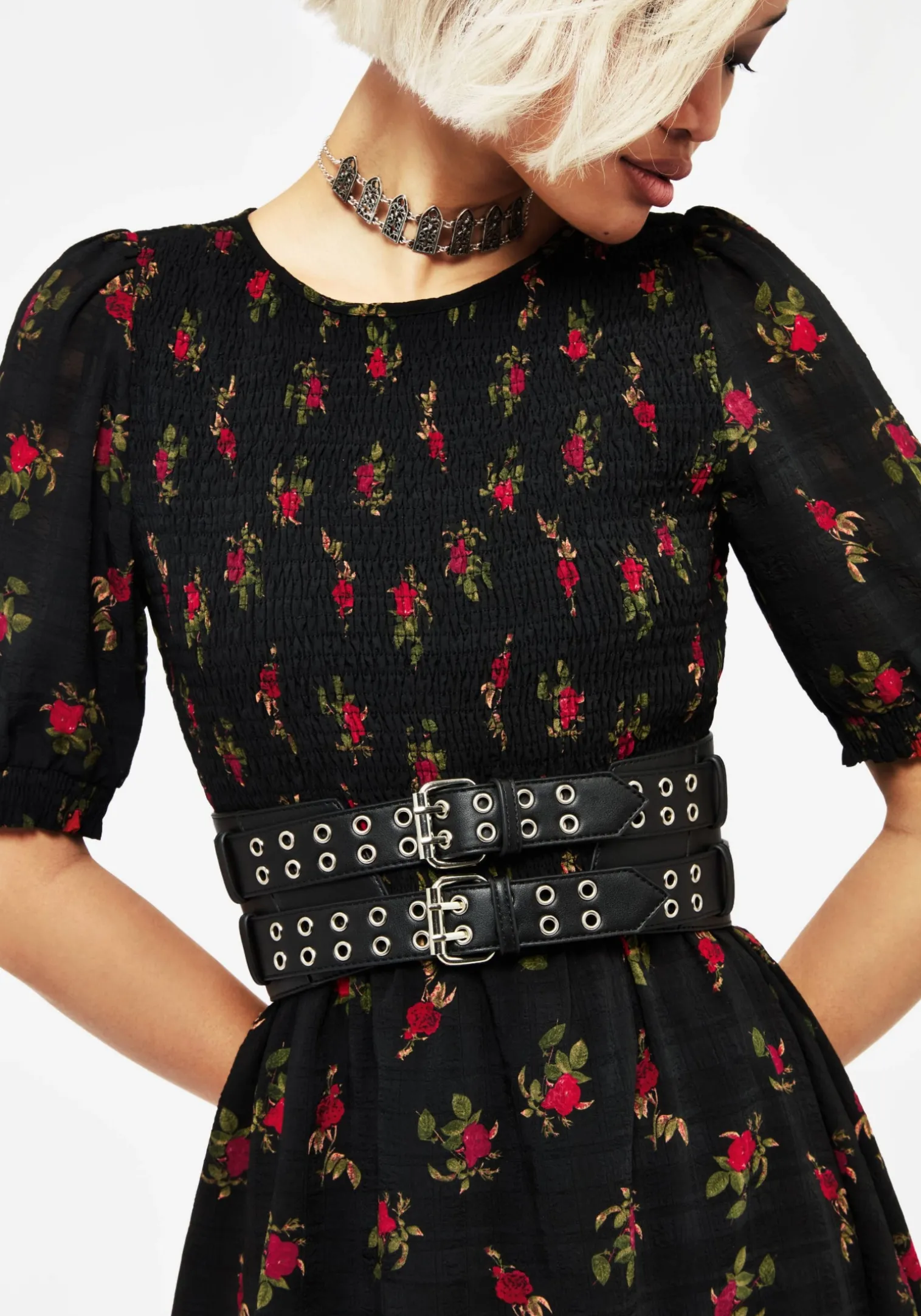 Paranoid Double Buckle Waist Belt
