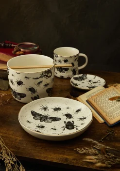 Parasite Bugs Print Ramen Bowl