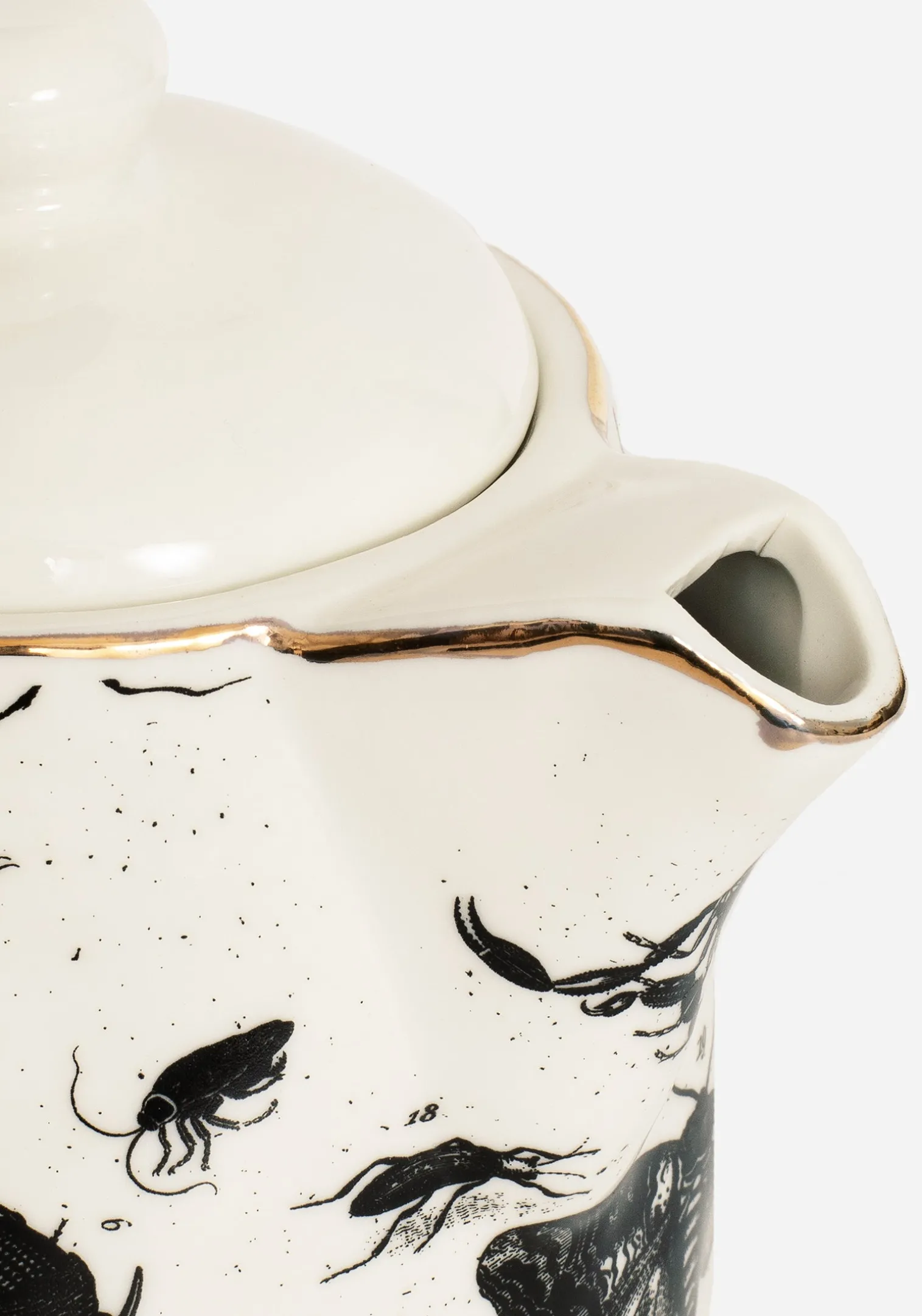Parasite Bugs Print Teapot