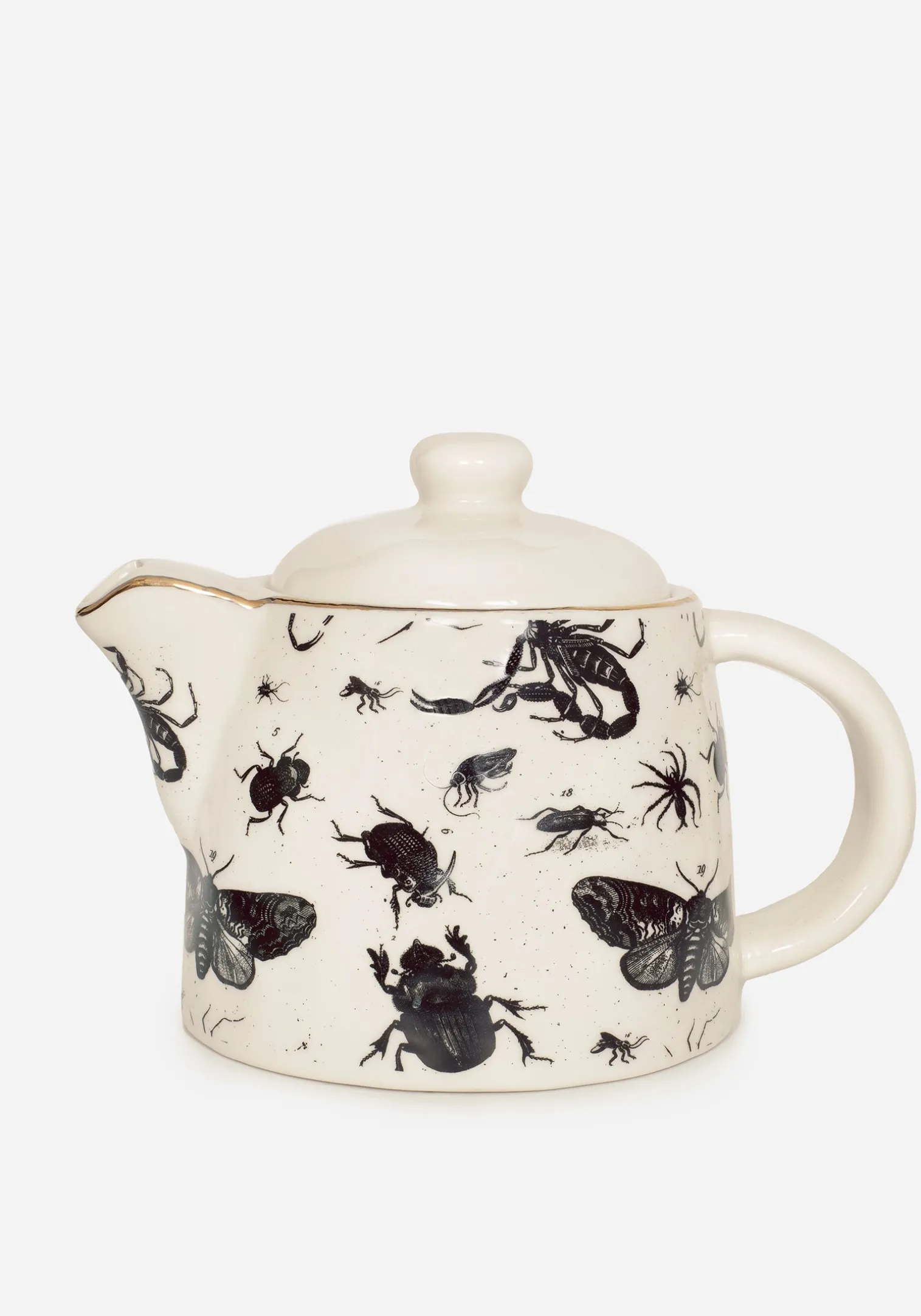 Parasite Bugs Print Teapot