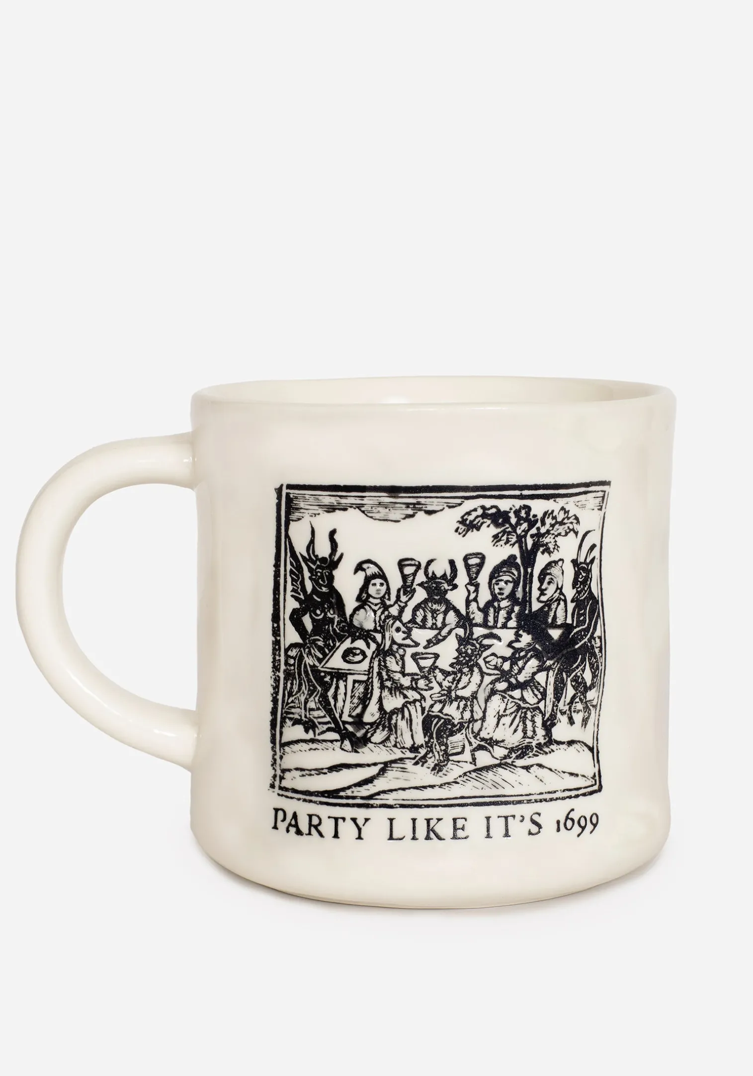 Party Woodcut Mug