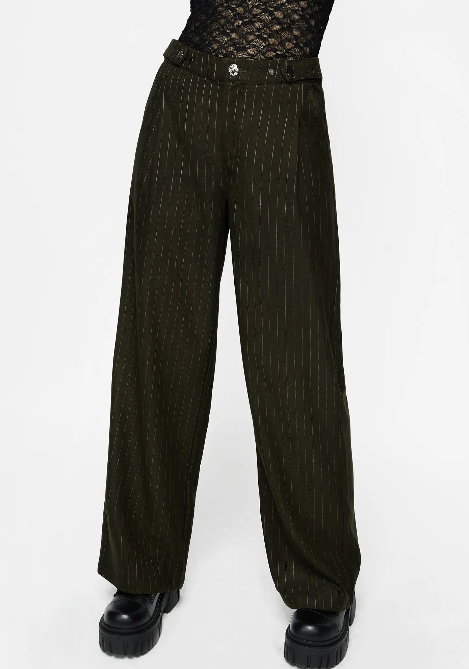 Payoff Wide Leg Tailored Trousers
