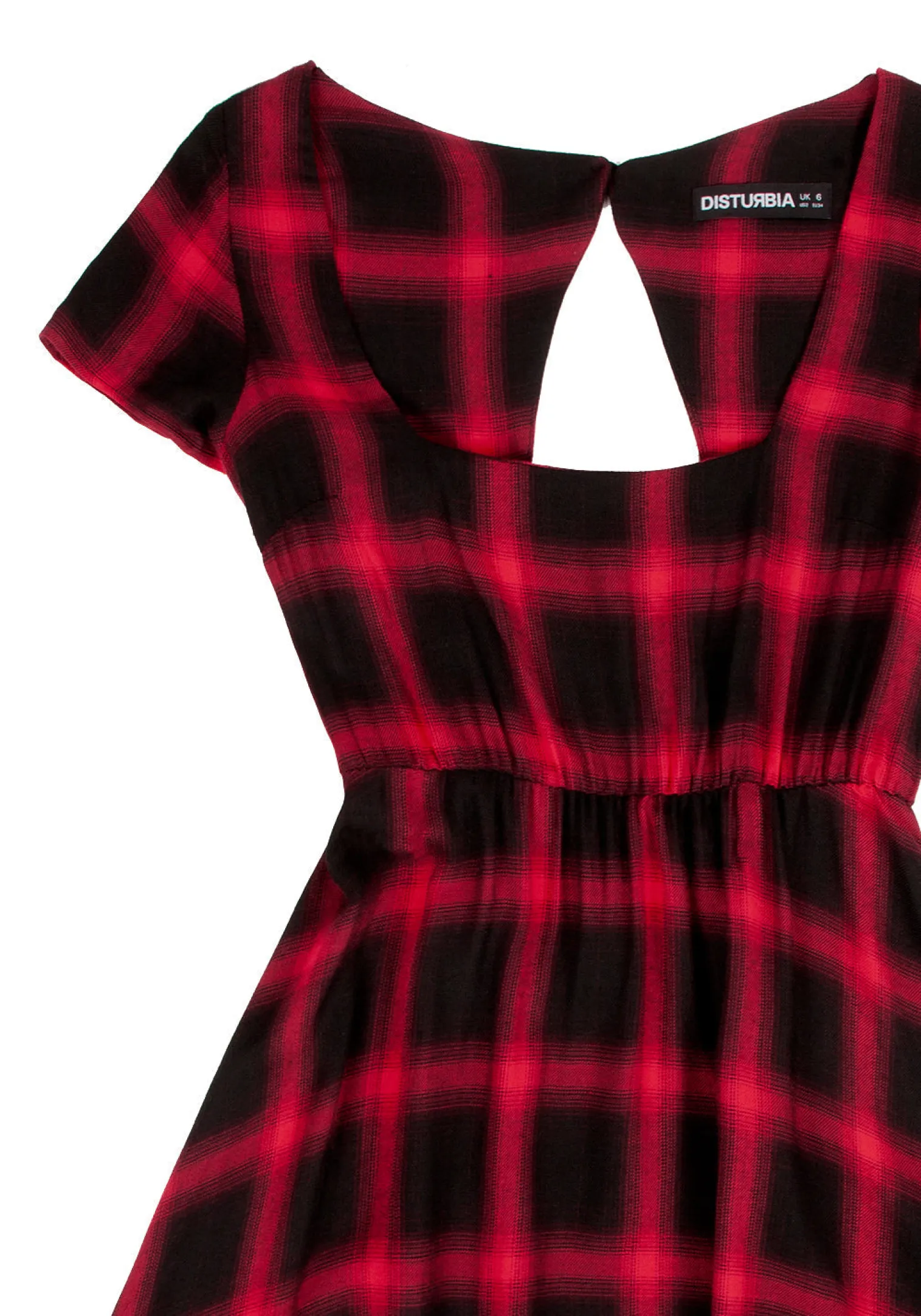 Pennyroyal Red Check Dress