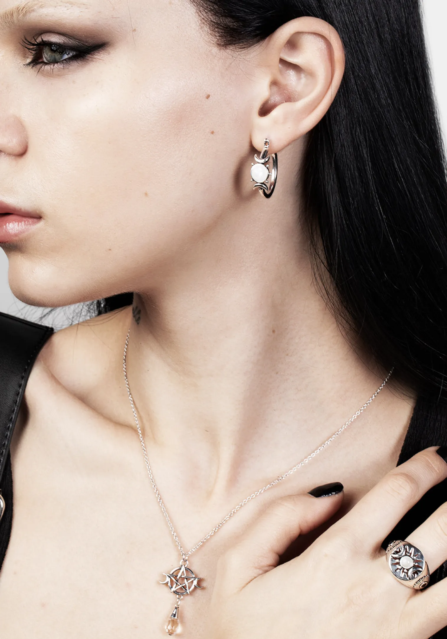 Persephone Hoop Earrings